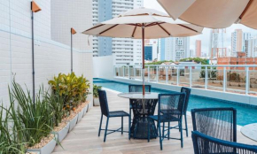 Apartamento com piscina Praia de Iracema - Fortaleza